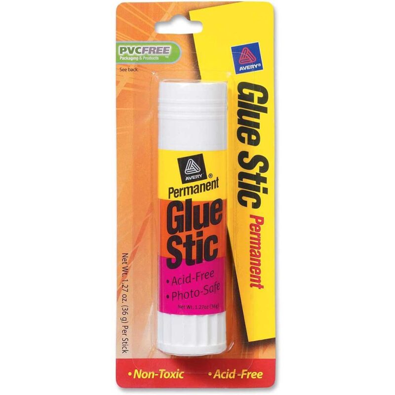 Avery Glue Sticks White (Pack of 12)